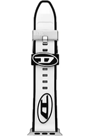 Diesel Biała opaska silikonowa dla mężczyzn do Apple Watch®, DSS0009