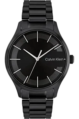 Calvin Klein Analogowy zegarek kwarcowy dla mężczyzn i kobiet, kultowa kolekcja z bransoletką ze stali nierdzewnej, , bransoletka
