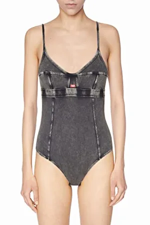 Diesel Damskie skarpetki Ufby-bodycut-dt Bodystocking, , L