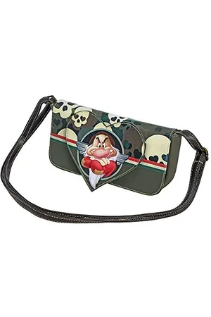Disney Karactermania siedem krasnoludków poręczna torba na ramię listonoszka, 24 cm, zielona