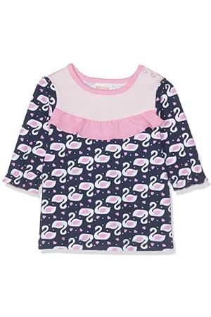 Schnizler Bluza dla dziewczynki Interlock z długim rękawem, , 80 cm