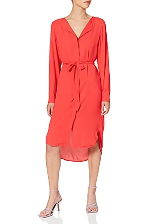 SELECTED Damska sukienka Slfdynella Ls Dress B, , 36 PL