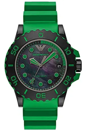 Emporio Armani Zegarek męski z 3 wskazówkami data stal szlachetna AR11440, , Einheitsgröße, AR11440