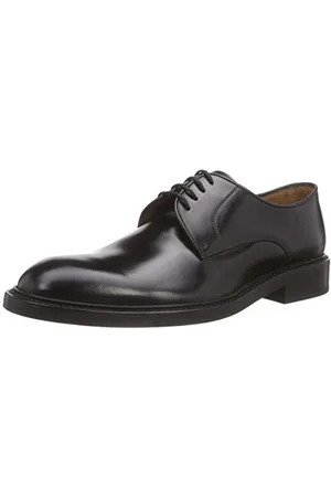 Lottusse Lotusse Harrys L6710 Derby półbuty sznurowane męskie, czarny - - 41 EU