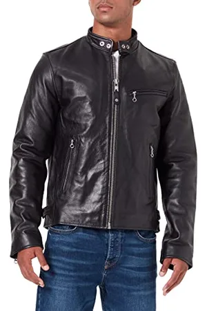 Schott NYC Męska kurtka skórzana Lc940D, , S