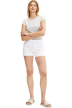 TOM TAILOR Damski bermudy jeans szorty 1031811, , M