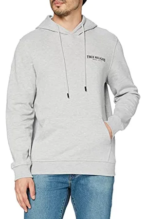True Religion Męska bluza z kapturem z logo, , XS