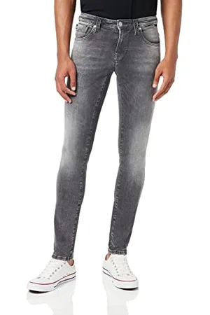 Mavi Dżinsy męskie James Skinny, Szary (ciemnoszary Ultra Move 27591), 34W / 30L