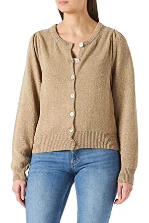 Part Two Damska kurtka z dzianiny Neniapw Ca Cardigan, White Pepper, WHITE PEPPER, XL