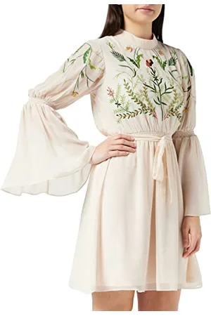 Frock and Frill Damska haftowana mini sukienka Amadea na specjalną okazję, , 38