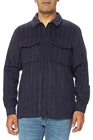 Casual Friday Andy Ls Wool Mix Oversshirt męska kurtka, , S