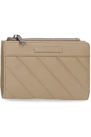 Pepe Jeans Kylie portfel z torebką, beżowy, 17 x 10 x 2 cm, sztuczna skóra, beżowy, portfel z torebką, , Portfel z torebką