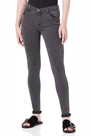 ONLY Onlrain Life Reg Skinny DNM Noos dżinsy damskie, Dark Grey Denim, L / 30L