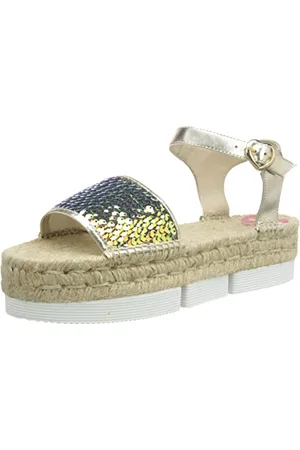 Moschino Damskie mokasyny Espadrillas w stylu jazdy, , 38 EU