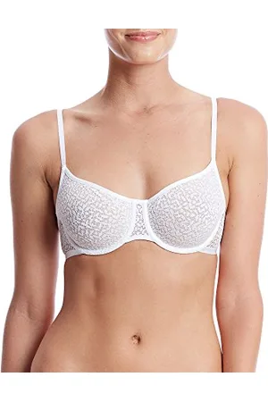 DKNY Damski nowoczesny koronkowy biustonosz bez podszewki, , 70E