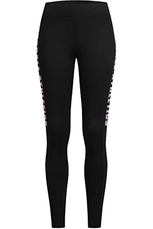 Lonsdale London Clashmore legginsy damskie, Czarny/fioletowy, XL