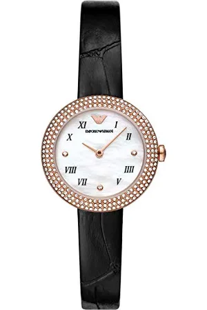Emporio Armani Damski zegarek na rękę z dwoma wskazówkami, , pasek