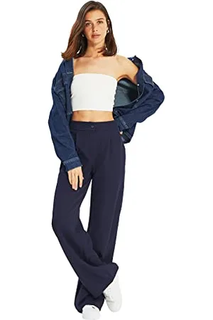 Trendyol Kobiety Open Straight Spodnie, , 42