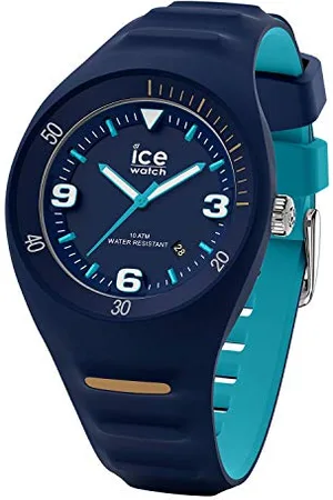 Ice-Watch P. Leclercq Blue turquoise - Męski niebieski zegarek z silikonowym paskiem - 018945 (Medium)
