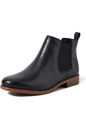 Clarks Kobiety Taylor Shine Chelsea Buty, Czarny, 41 EU