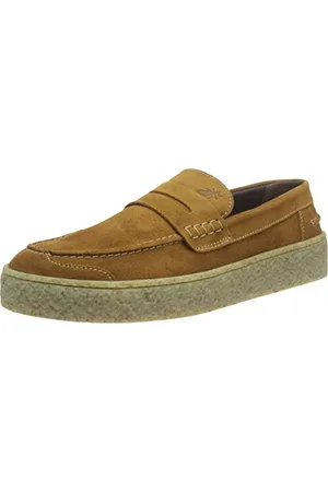 Fly London Męskie mokasyny ROEL517FLY TAN, 10 UK