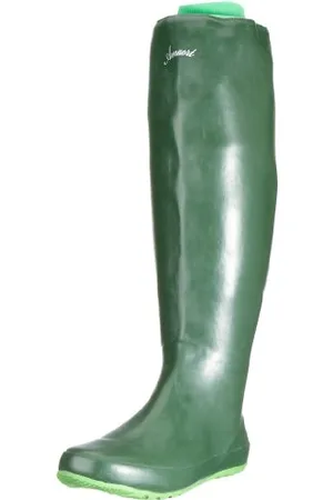Amaort PACABLZ, kozaki damskie, zielony - zielony khaki. - 40/41 EU