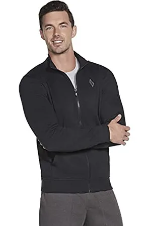 Skechers Męska bluza z kapturem Gowalk Everywhere kurtka, niebieska, rozmiar XXL, , XXL
