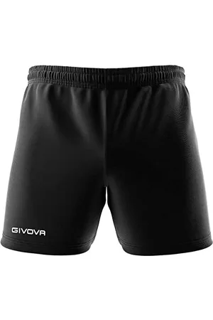 Givova Unisex Campo spodenki polowe Interlock, czarne, rozmiar 4XS, , 3XL