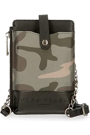 Pepe Jeans Nicole Wielokolorowa torba na telefon komórkowy 9,5 x 16,5 cm, poliester i PU, wielokolorowa, torba na ramię, , Torba na ramię uchwyt na telefon
