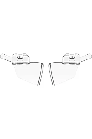 Wiley X Mężczyzna Okulary przeciwsłoneczne - WX Trek zdejmowane osłony boczne przezroczyste okulary przeciwsłoneczne, białe, unikalne mieszane, biały, rozmiar uniwersalny