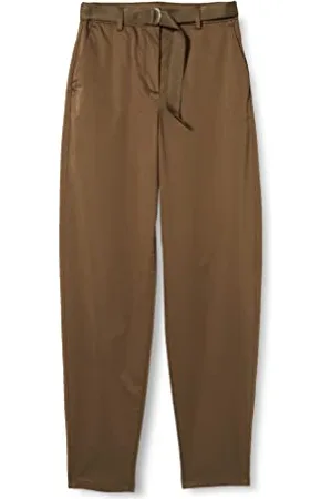 Tommy Hilfiger Damskie bawełniane spodnie chinosy zwężane, , 34W