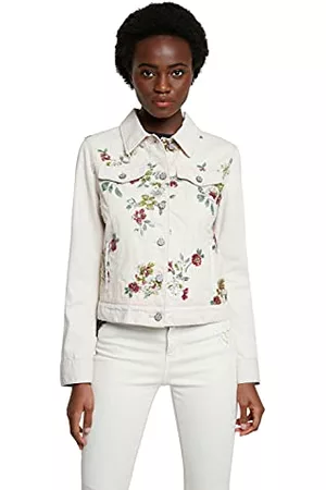 Desigual Kobieta Z Nadrukiem - Damska kurtka 21SWEN18902036, materiał Finishes, 36 (DE)