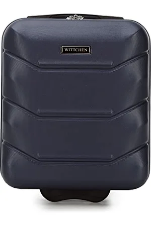 Wittchen Walizka bagaż podręczny twardy materiał ABS wysokiej jakości i stabilny granatowy 25 L 32x25x42 cm