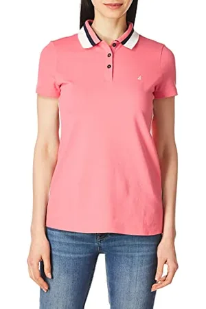 Nautica Damska koszulka polo o klasycznym kroju w paski z rozciągliwej bawełny, , XS