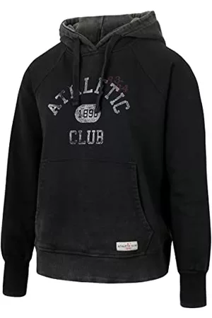 Athletic Club Kobieta Bluzy z Kapturem - Retro Team Name Sweatshirt, Hoodie, Woman, Blue, XL