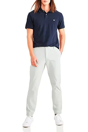 Dockers Big & Tall SMART 360 Flex Ultimate Chino Tapered - Lightweight, popielaty, 46