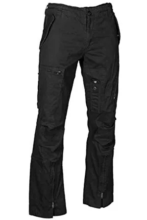 Mil-tec Spodnie lotnicze Cotton Vintage Straight Cut czarne