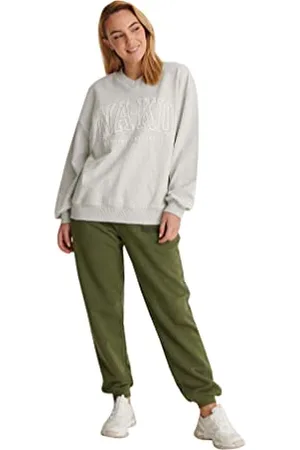 NA-KD Damski sweter z dekoltem w serek, , XS