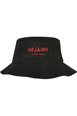 Mister Tee Kapelusze - Unisex Déjá-Vu Bucket Hat, Black, one Size, czarny, jeden rozmiar