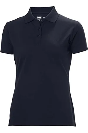 Helly Hansen Workwear Unisex Adult x Button Down Shirt, Navy, L - Bust 39.5", (100.33cm)