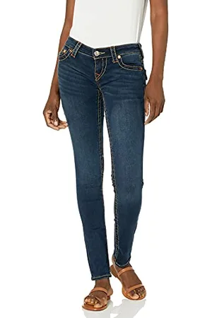 True Religion Damskie dżinsy Stella Low Rise Skinny, Indigo Upgrade, 56