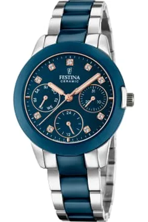 Festina Damski analogowy zegarek kwarcowy z bransoletką ze stali szlachetnej F20497/2