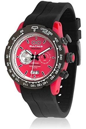 Bultaco Męski analogowy zegarek z gumowym paskiem H1PR43CCR1, , Talla única, Taśma