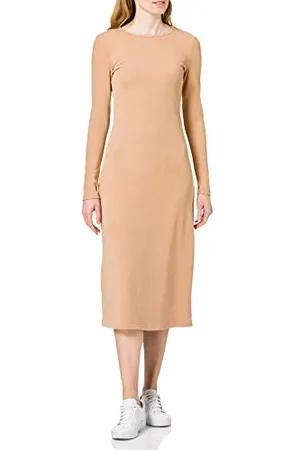 Y.A.S Damska sukienka zully Ls Midi Dress-Ma, , XS