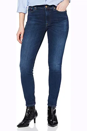 7 for all Mankind Damskie dżinsy Hw Skinny Crop, , 29
