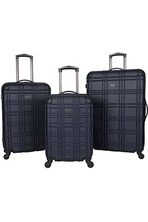 Ben Sherman Abs 4-kołowe 3-częściowe gniazdo zestaw bagaż: 50 cm podręczny, 61 cm, 60 cm
