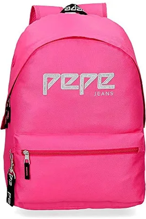 Pepe Jeans Uma plecak różowy 31 x 42 x 17,5 cm poliester 22,79 l