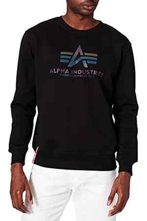 Alpha Industries Basic Sweater Rainbow Ref. Bluza z nadrukiem dla mężczyzn