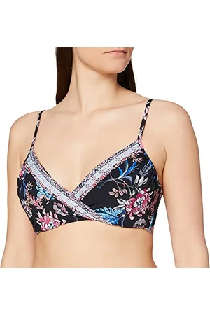 Seafolly Water Garden Wrap Front Booster góra bikini