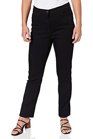 Brax By Brax Damskie Spodnie Damskie Dżinsy w stylu Ina Fame Super Slim Skinny, Spodnie, czarny, 38W 32L